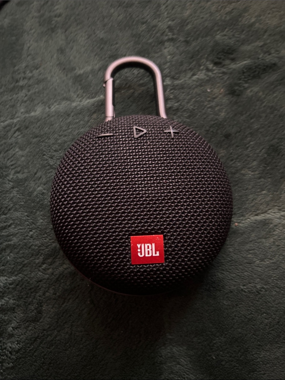 JBL Clip Portable Bluetooth Speaker - Black with Red Logo